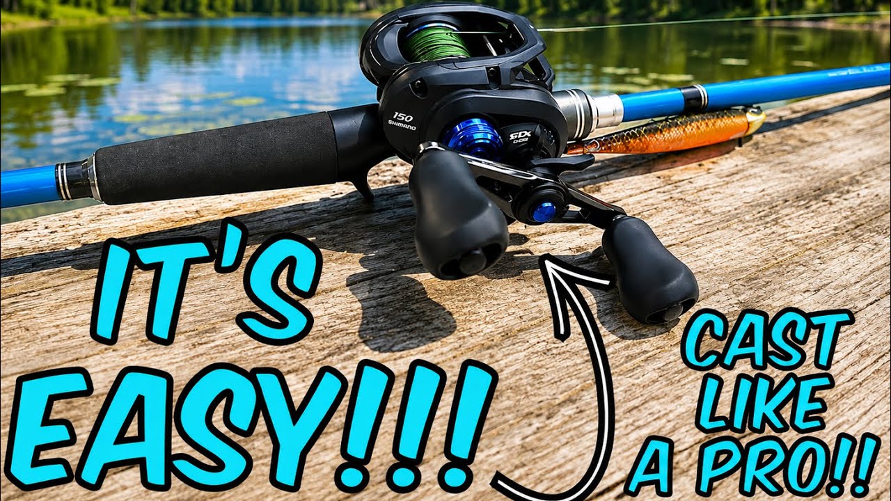 How to use a Baitcaster and NEVER backlash
