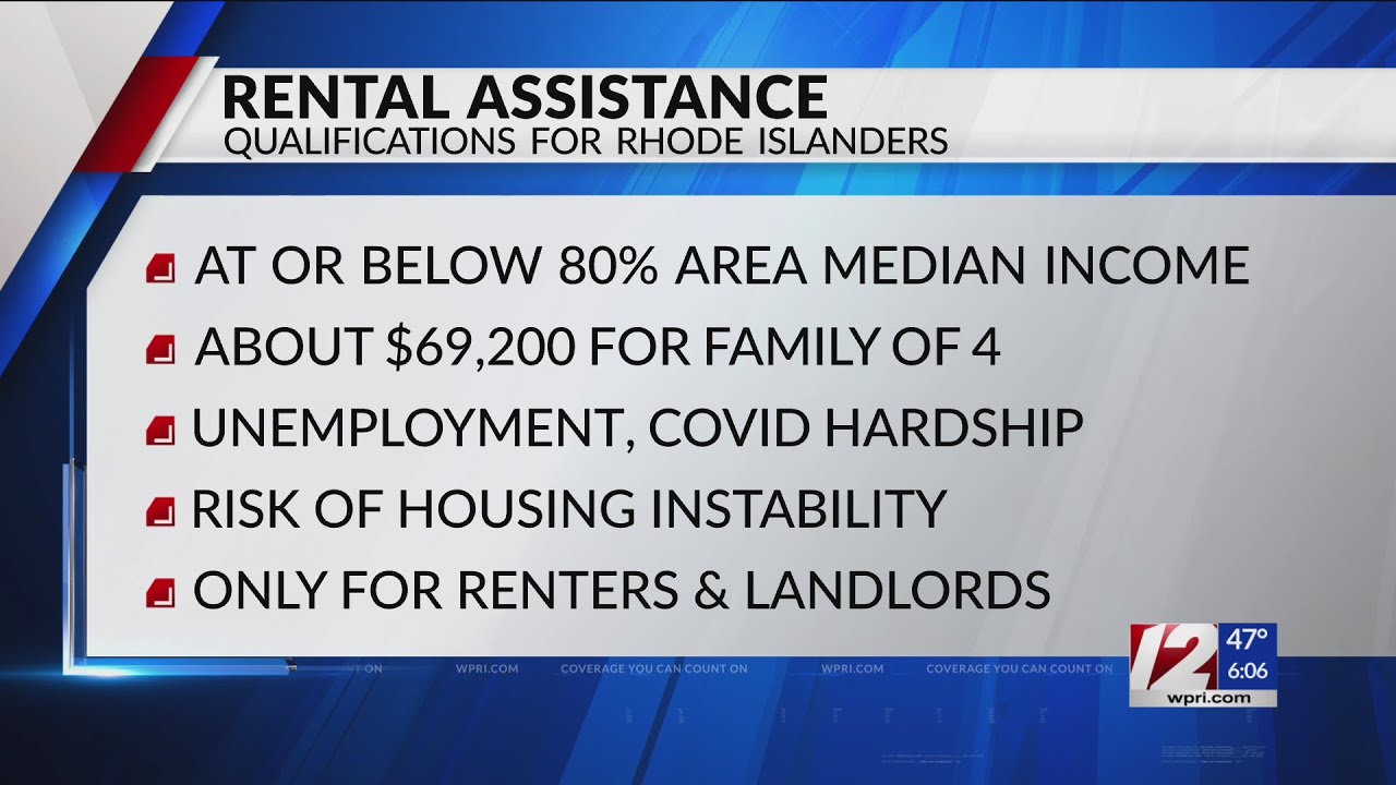 New RI Rental Relief Program Now Accepting Applications YouTube