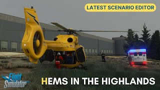 HEMS in poor weather - Hype Performance Group H145 + Action Pack - Microsoft Flight Simulator