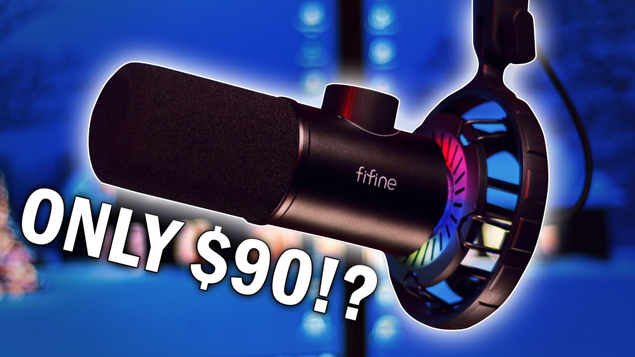 The Best Budget USB Dynamic Microphone For Under $100 ? - Fifine