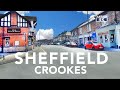 CROOKES SHEFFIELD - A walk through Crookes in Sheffield, Yorkshire, England - Filmed In 4K