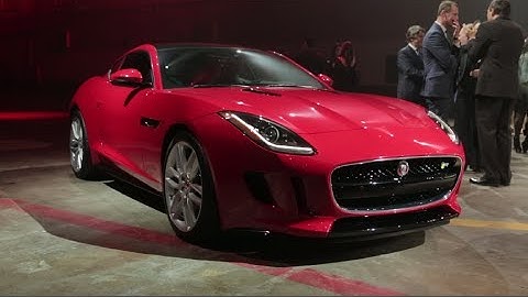 2014 Jaguar F Type Coupe - 2013 L.A. Auto Show