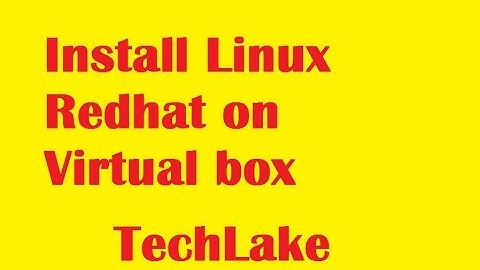Install Redhat or ubuntu linux in oracle virtualbox