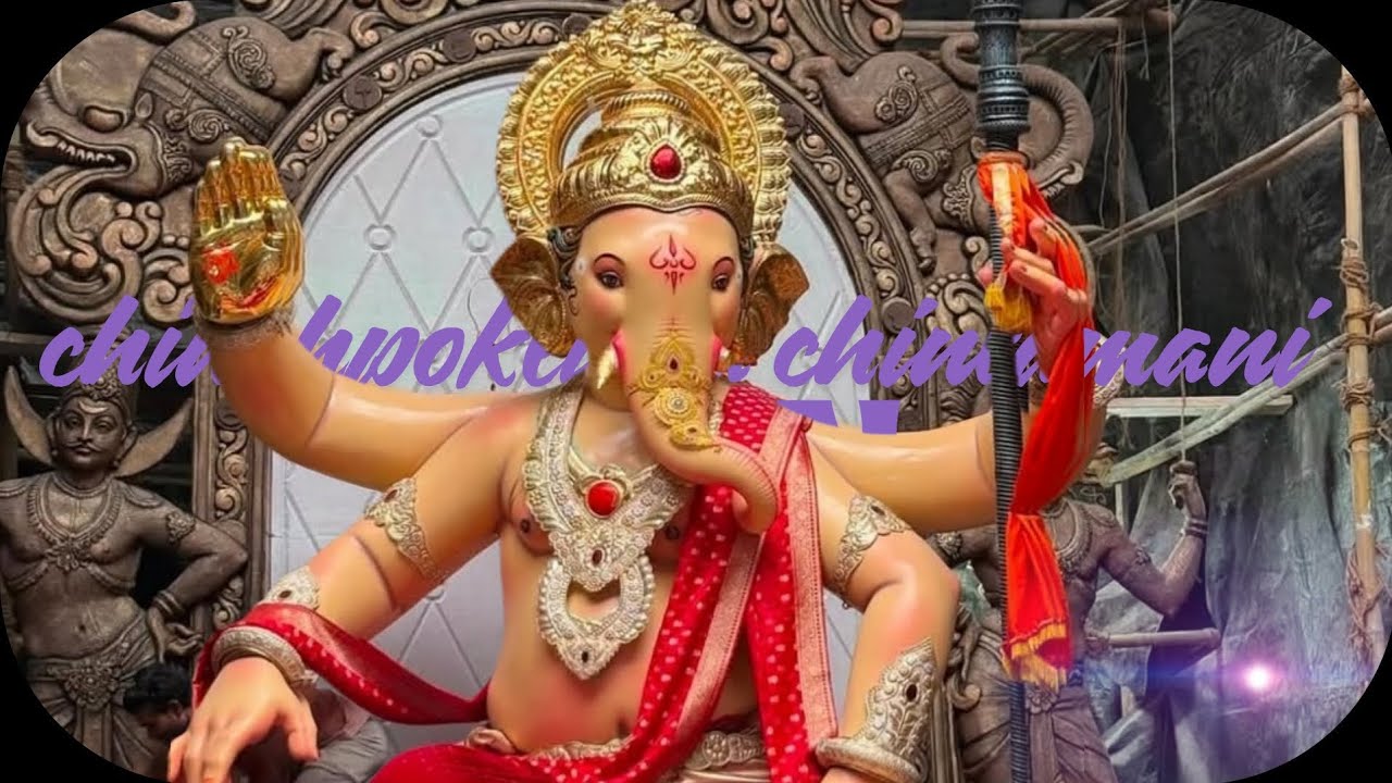 chinchpokli cha chintamani 2025 AAGMAN SOHALA in mumbai 🌺🙏🏻(Chhatrapati Shivaji Maharaj)..  .