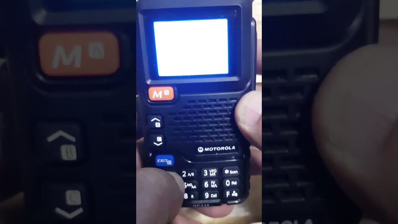 วิธีฟังวิทยุ FM Motorola gp338