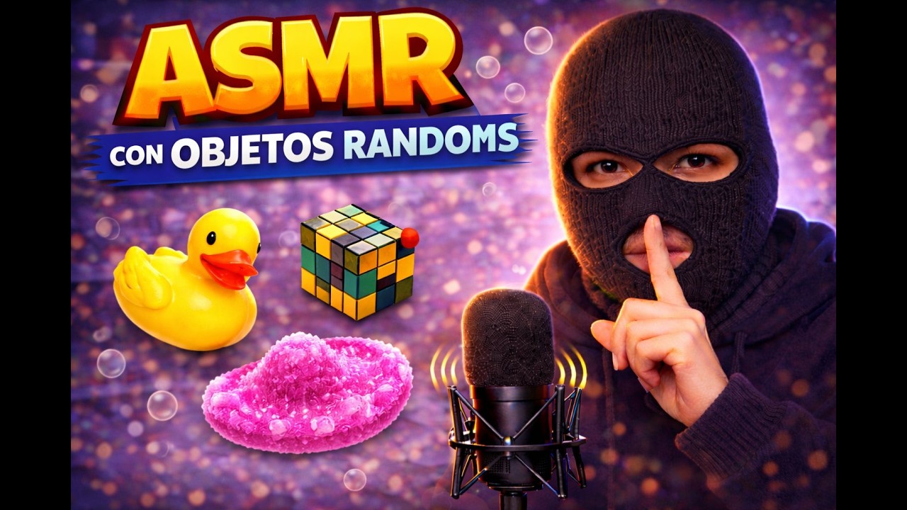 ASMR con objetos randoms | ASMR en Español