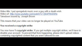 About I put spongebob music over a guy with a deathwish