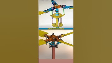 solidworks mechanical engineering solidmodeling cadmodeling cad3D Helicopter 🚁 Rotor mechanism