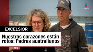 Los padres de los surfistas australianos asesinados en México lloran Su muerte