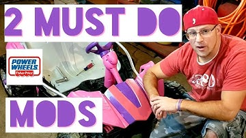 2 Must Do Power Wheels Mods for Any Model (Steering Mod / Brake Reduction Module) Dune Racer NEW