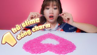CHUYỆN GÌ SẼ XẢY RA KHI BỎ QUÁ NHIỀU CHARM VÀO SLIME?!! | VANNIE SLIME