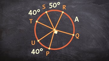 How to find the measure of a major arc of a circle