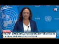 UN Warns Over Strait of Hormuz as Trump and Iran Clash Over Control | WORLD NEWS | US NEWS