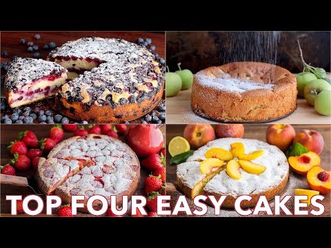 top-4-most-viral-easy-cake-recipes-|-fruit-dessert
