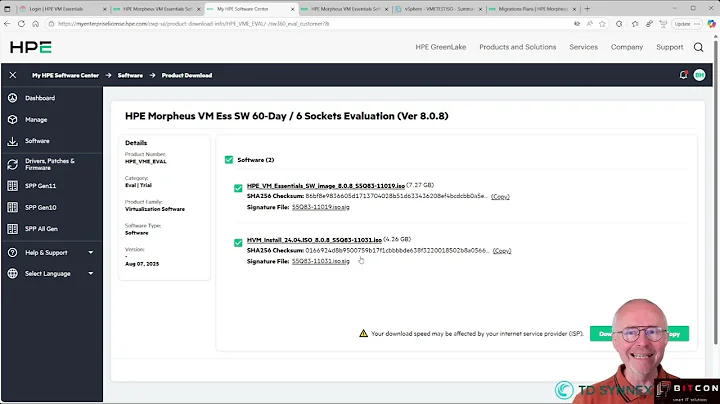 HPE VM Essentials - Unified Installer