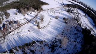 Slow flying in the winter sun