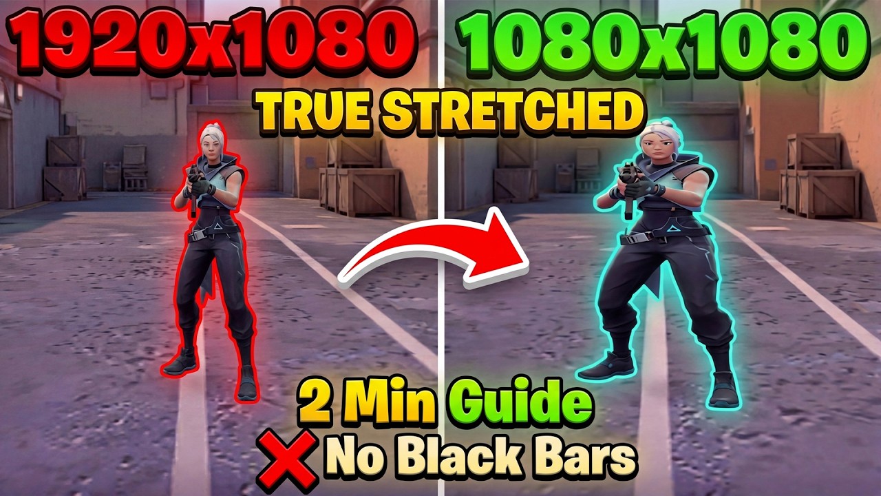 True Stretch Resolution How to Get TRUE Stretched Res in Valorant (2026 Updated) - YouTube