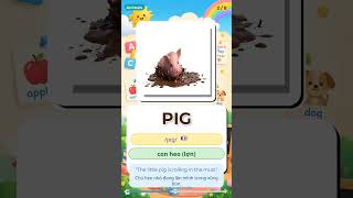 [Level Starter] Farm Animals: Ghé Thăm Nông Trại Kỳ Diệu Của Daisy! 🐮🐷🐔 (Part 1) #shorts #english