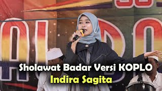 Sholawat Badar Versi KOPLO [] INDIRA SAGITA AL BADAR Live Labeng Noreh Sreseh