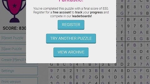 Solve Hard 16x16 SuDoKu in One Minute
