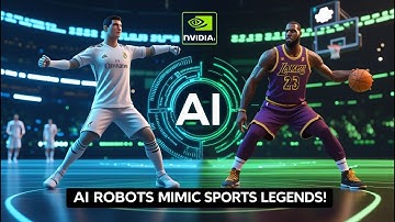 AI Humanoids Mimic Cristiano Ronaldo & LeBron James