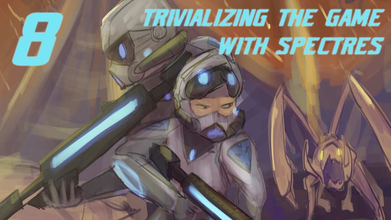 Trivializing the Game - StarCraft 2 (Modded Campaign - Hyperion Crew Mod) with Spectres 8