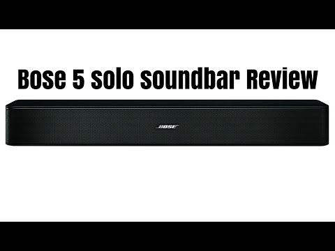 Bose Solo 5 Soundbar Review