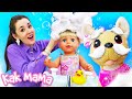 Беби Бон Эмили принимает ванну | Видео для девочек Как Мама | Игры в дочки матери