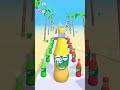 Juice Run Funny Gameplay #3585 #shorts #feedshorts #games