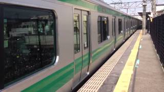 6月運行開始予定JR東日本埼京・川越線新型車両E233系7000番台指扇駅にて