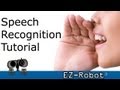 Speech recognition robot tutorial with dj sures
