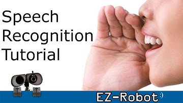 Speech Recognition Robot Tutorial with DJ Sures