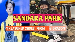 SANDARA PARK ADMIT HER TREASURED SHOES IS FROM G-DRAGON!  | DARAGON | NYONGDAL | 2020| Momshie Majoy