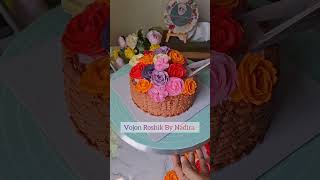 দেখতে সহজ হলেও আসলে কাজটা সহজ না #vojonroshikbynadira #suggestedforyou #cakedesign #tipsandtrics