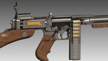 Thompson Submachine Gun | How It Works