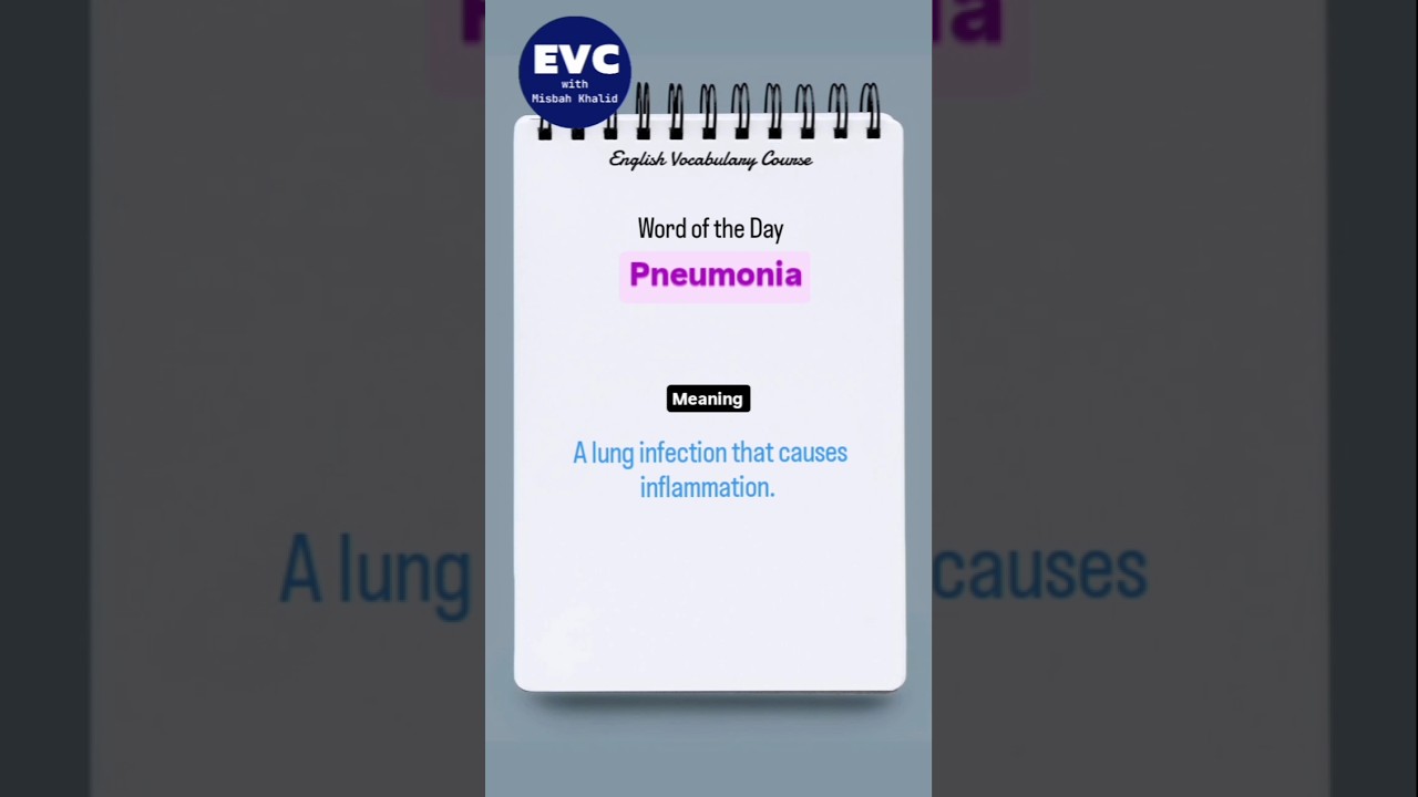 Pneumonia Meaning In English YouTube Pneumonia Meaning In English YouTube