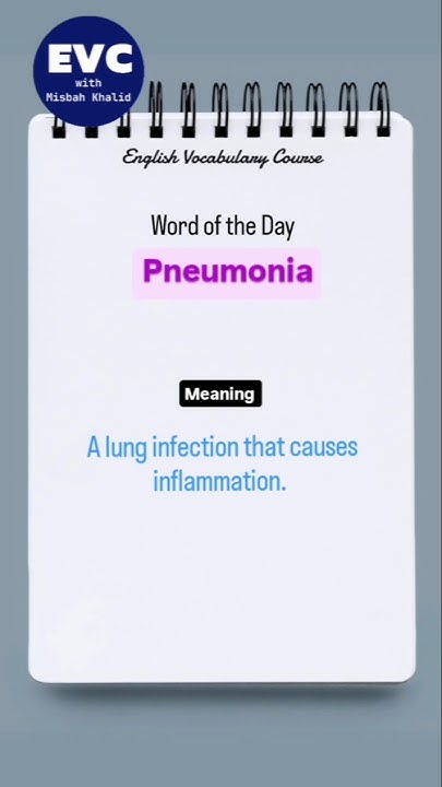 Pneumonia Meaning In English YouTube pneumonia-meaning-in-english-youtube