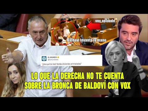 Lo que la derecha NO te ha contado sobre la BRONCA de Baldoví y Vox❌NO podía faltar ETA en Valencia