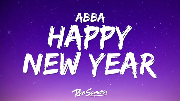 ABBA - Happy New Year (Lyrics)