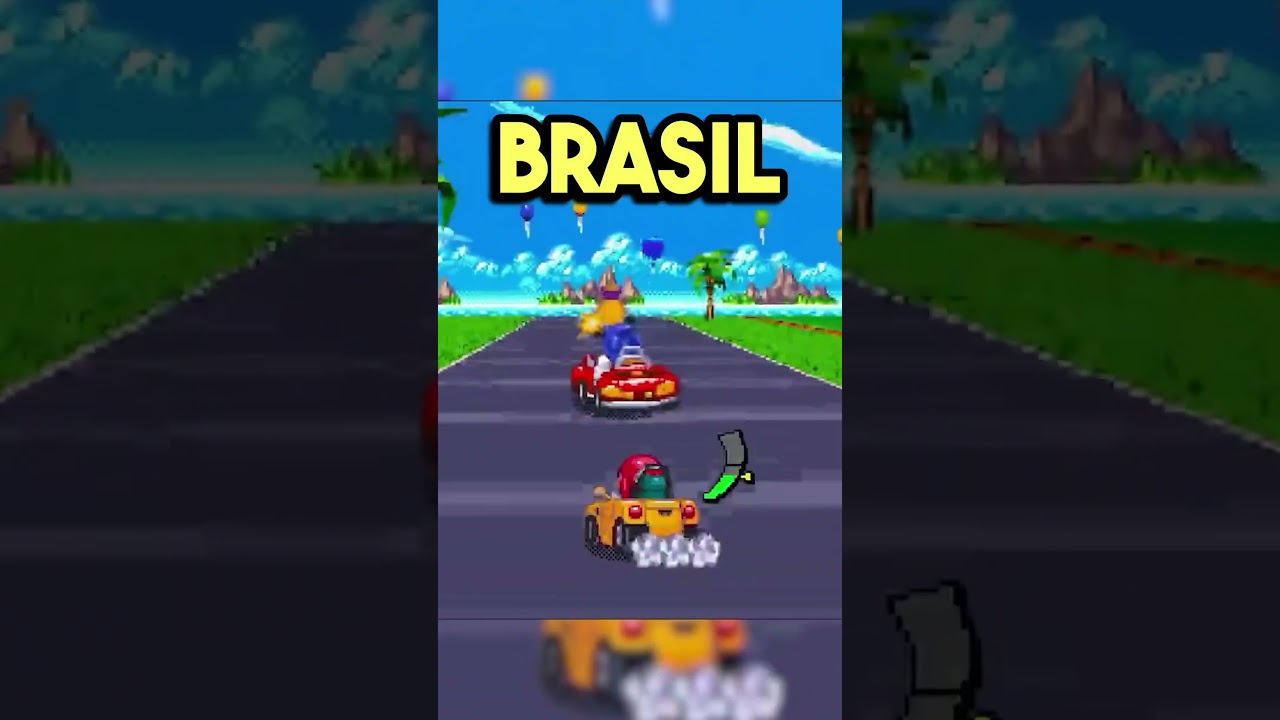 Um fã criou um jogo de corrida do Sonic - Sonic Drift 16 bits