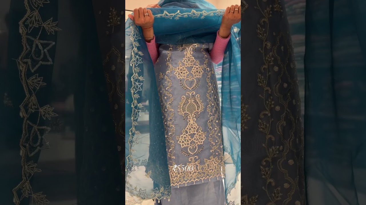 beautiful designer handwork suit