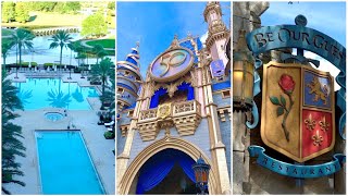 Pool Day At Waldorf Astoria Orlando, Be Our Guest Restaurant Lunch, & Room Service | Magic Kingdom