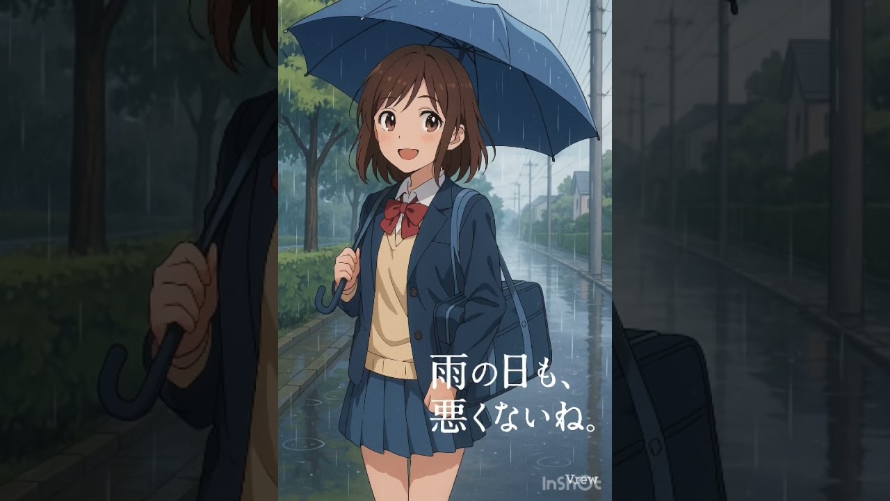 雨をテーマにした曲『雨の日も、悪くないね』です！  