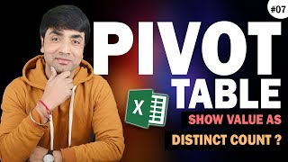Pivot Table Show Value as : % Grand Total , % Column Total , % Row Total Calculations