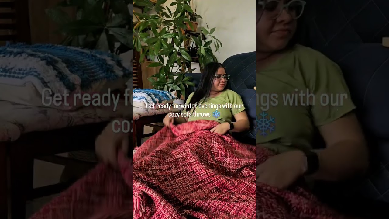 Get Ready to Snuggle Up This Winter with Our Ultra-Cozy Sofa Throws! ❄️ MUST-HAVE Winter Essential!