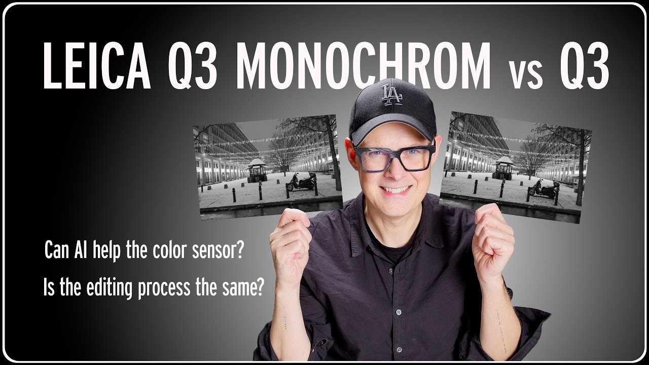 Leica Q3 vs Q3 Monochrom — Can Lightroom AI Noise Reduction Match Monochrome?