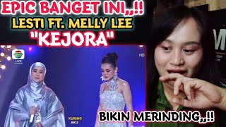 BUAT MERINDING DENGAN SINDEDNYA,,!! LESTI KEJORA FT. MELLY LEE - KEJORA || Arisa Reaction