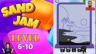 Sand Jam Level 6-10 Full Walkthrough Solution 