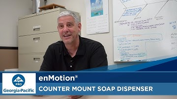enMotion® Counter Mount Soap Dispenser – Terumo Testimonial