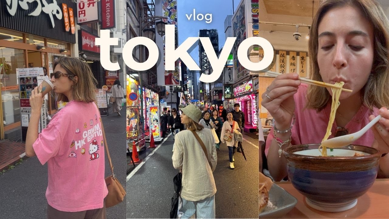 3 DÍAS en TOKYO 🇯🇵así es la ciudad MÁS LOCA del mundo | vlog JAPÓN